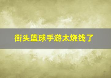 街头篮球手游太烧钱了