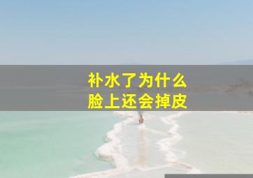 补水了为什么脸上还会掉皮