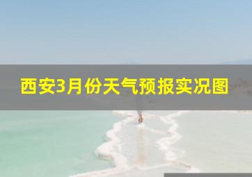 西安3月份天气预报实况图