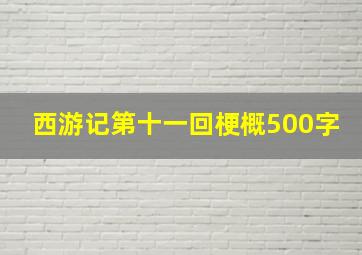 西游记第十一回梗概500字