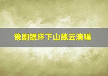 豫剧银环下山魏云演唱