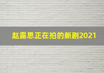 赵露思正在拍的新剧2021