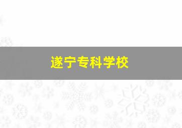 遂宁专科学校