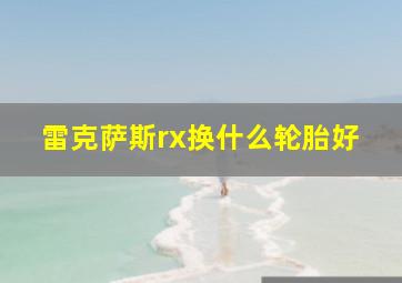 雷克萨斯rx换什么轮胎好