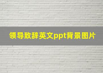 领导致辞英文ppt背景图片